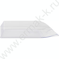 Лоток горизонтальный литой "Дельта" /прозрачный | Фото 2