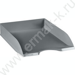 Лоток горизонтальный литой "Дельта" /серый | Фото 1