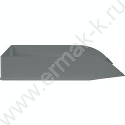 Лоток горизонтальный литой "Дельта" /серый | Фото 2