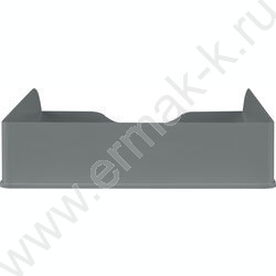 Лоток горизонтальный литой "Дельта" /серый | Фото 4