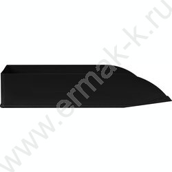 Лоток горизонтальный литой "Дельта" /черный | Фото 3