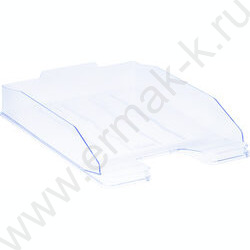 Лоток горизонтальный литой "Эксперт" /прозрачный | Фото 1