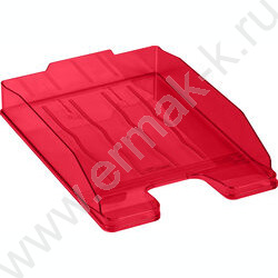 Лоток горизонтальный литой "Эксперт" /тонированный, вишня | Фото 1