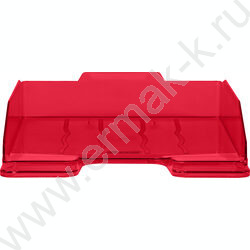 Лоток горизонтальный литой "Эксперт" /тонированный, вишня | Фото 2
