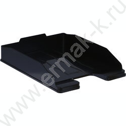 Лоток горизонтальный литой "Эксперт" /тонированный, черный | Фото 1