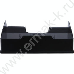 Лоток горизонтальный литой "Эксперт" /тонированный, черный | Фото 4