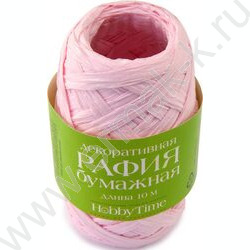 Рафия бумажная декоративная 10м 4цв гамма 1, в дисплее | Фото 4