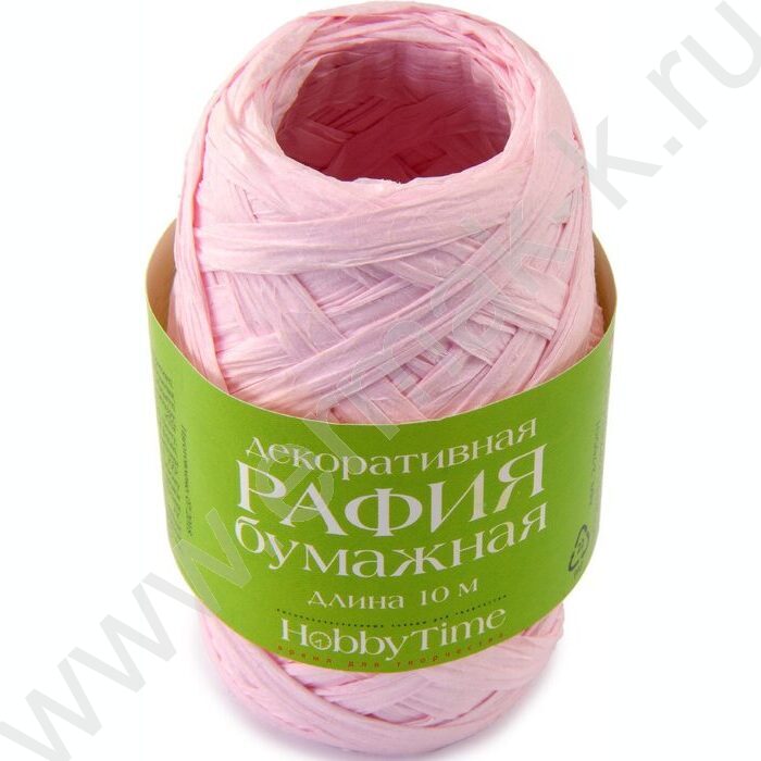 Рафия бумажная декоративная 10м 4цв гамма 1, в дисплее | Фото 4