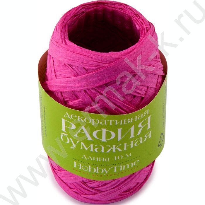 Рафия бумажная декоративная 10м 4цв гамма 1, в дисплее | Фото 5