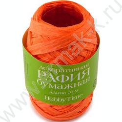 Рафия бумажная декоративная 10м 4цв гамма 2, в дисплее | Фото 5