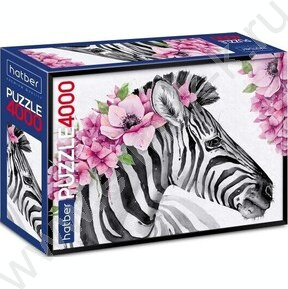 Пазлы 4000 Premium.Зебриссимо