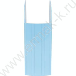Лоток вертикальный литой "Фаворит" /голубой /ширина 90мм | Фото 4