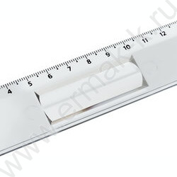 Линейка пл 15см с линзой, прозрачная, бесцветная /европодвес | Фото 3