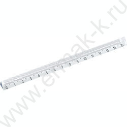 Линейка пл 15см трехгранная, прозрачная, бесцветная /европодвес | Фото 2