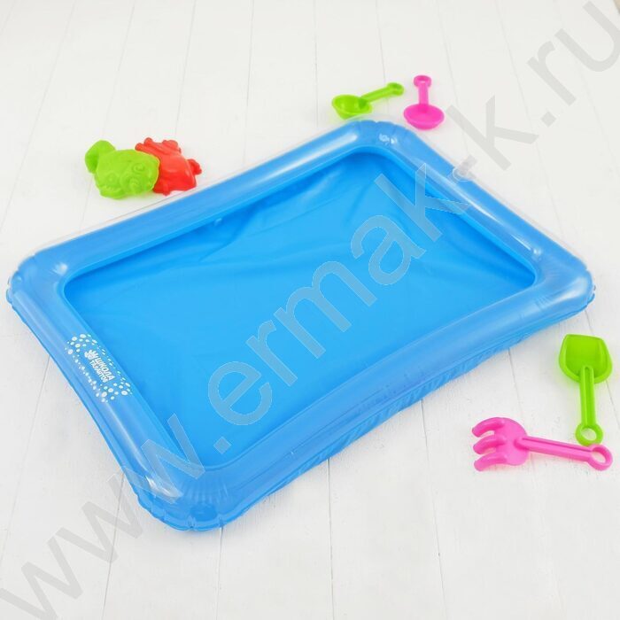 Песочница надувная Давай играть! 60*45см ассорти | Фото 3