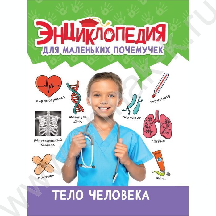 Энциклопедия для маленьких почемучек.Тело человека | Фото 1