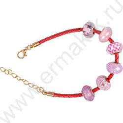 Набор д/творчества Раскопки "Бусины для браслета" (6 бусин-шармов) розовый | Фото 5