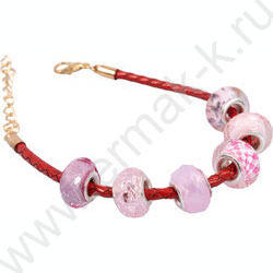 Набор д/творчества Раскопки "Бусины для браслета" (6 бусин-шармов) розовый | Фото 7