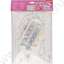 Набор д/творчества Раскраска в технике скетчинг Царевны "Царевны Даша,Василиса и Варя" | Фото 4