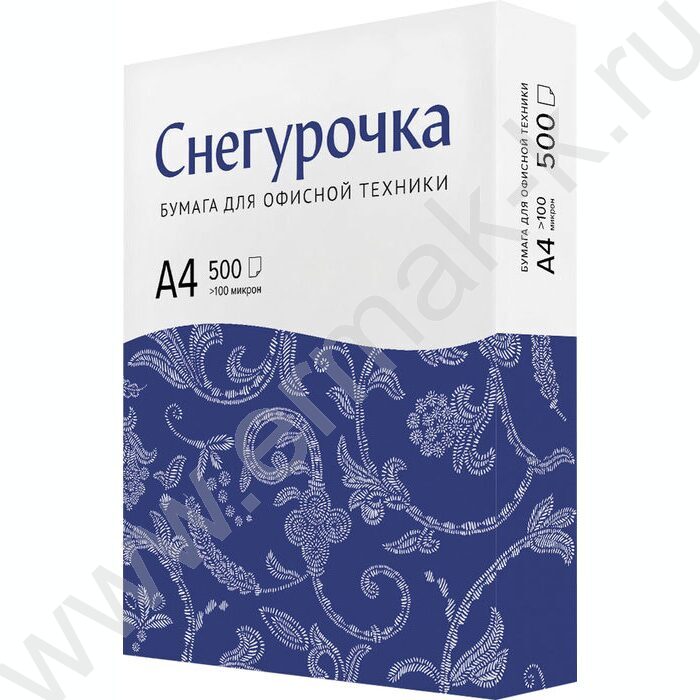 Бумага А4 "Снегурочка" 500л 80г/мкв 95%бел | Фото 2