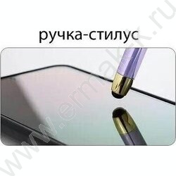 Ручка шар стилус поворот/мех.,наконечник-Единорог,цветной-металлик корпус /ассорти/ | Фото 2