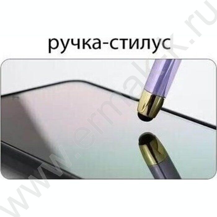 Ручка шар стилус поворот/мех.,наконечник-Единорог,цветной-металлик корпус /ассорти/ | Фото 2