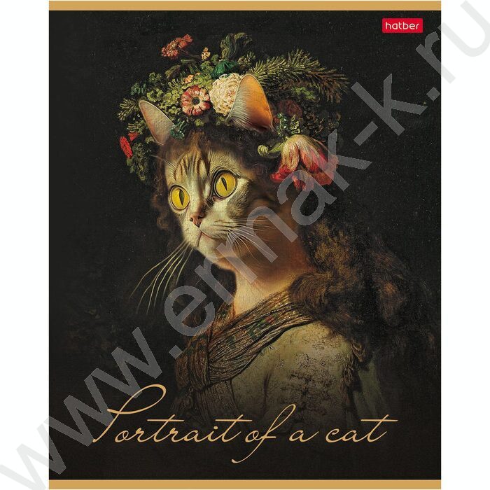 Тетрадь  96л клетка "Котошедевры" /мат. ламин. /тиснение / | Фото 4