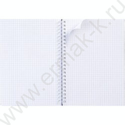 Тетрадь  80л клетка/спираль/тв.обл./двойная "INSIDE" | Фото 2