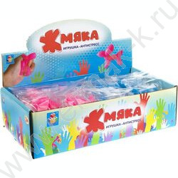Игрушка антистресс Жмяка Собака-воздушный шарик 7.5*6*3см 2 вида | Фото 3