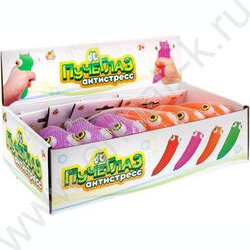 Игрушка Пучеглаз-антистресс Слизень 4.6*4*15см | Фото 3