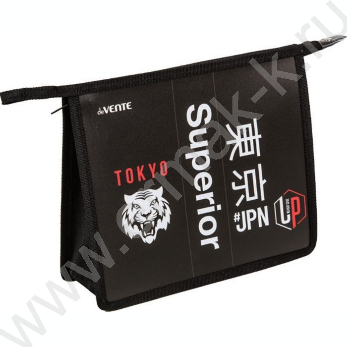 Папка для тетрадей A5 "Superior" с текстильным расширением 100мм, на молнии сверху, непрозрачная | Фото 1