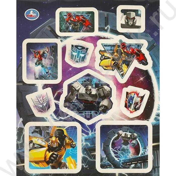 Наклейки А5 Роботы | Фото 1