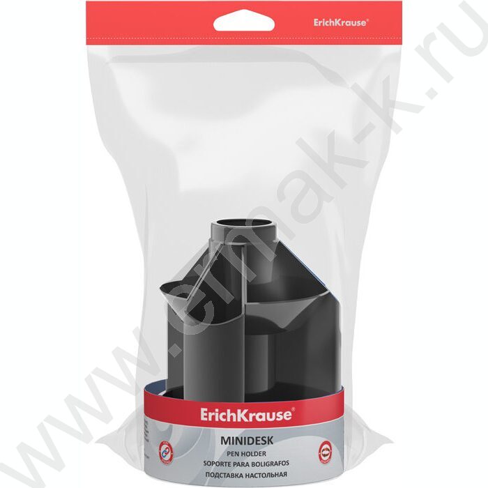Подставка д/каранд. и ручек Mini Desk, Classic /чёрная | Фото 4