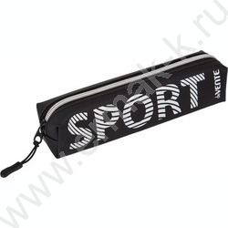 Пенал-прямоугольный 21*4*4см "Sport", молния, силикон, с объемной печатью | Фото 1