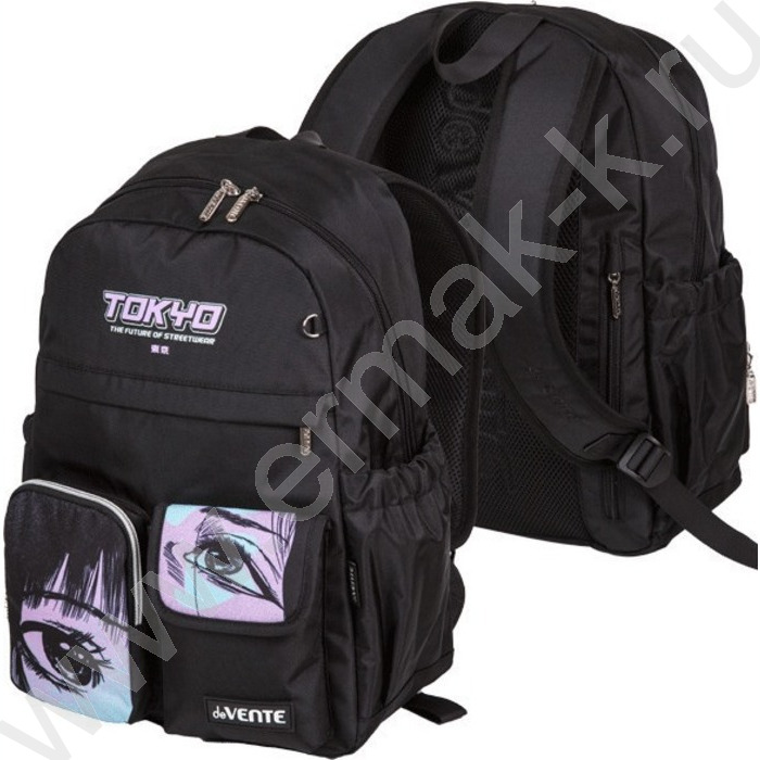 Рюкзак подростковый 40x30x20см "Air Jump. Tokyo Style" /1отд., 1перед. карман, эргоном. спинка, | Фото 1