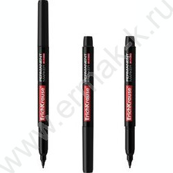 Маркер перм. /черный/ 1мм P-100 | Фото 1