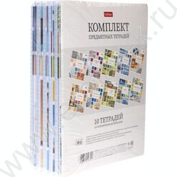 Тетрадь предметная 48л Набор 10шт "Цветная мозаика" /с интерактивн.справочн.инф./ | Фото 3