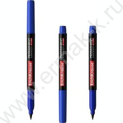 Маркер перм. /синий/ 1мм P-100  | Фото 1