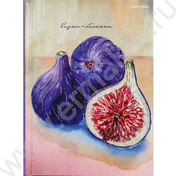 Бизнес-блокнот  80л А6 тв.обл "Сладкие инжиры" /глянец/ | Фото 1