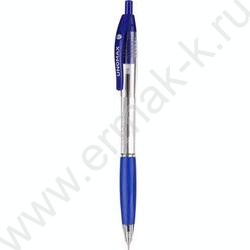 Ручка шар авт Ultra Glide RT 0,7мм синяя /прозрачный корпус /антибактериальная манжетка | Фото 1