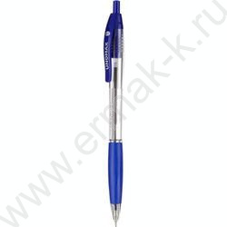 Ручка шар авт Ultra Glide RT 0,7мм синяя /прозрачный корпус /антибактериальная манжетка | Фото 2