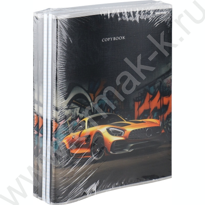 Тетрадь  96л А4 клетка "Автомобиль и граффити" | Фото 4