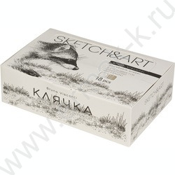 Ластик Клячка Sketch&Art белый/серый в пластиковой коробочке | Фото 7