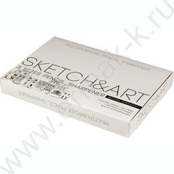 Точилка 3отв. разного диаметра метал+пластик /с двумя контейнерами/ Sketch&art | Фото 5