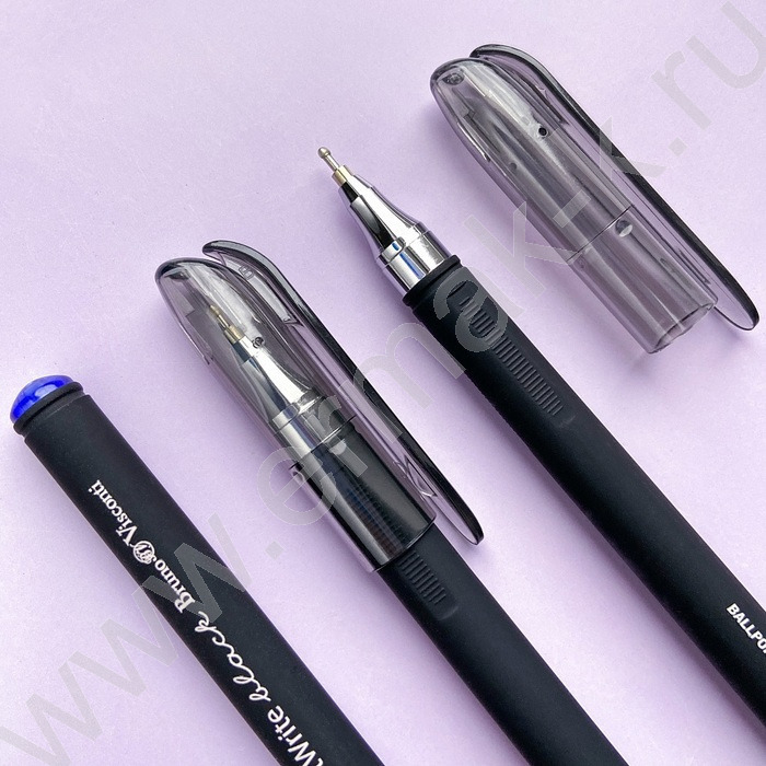 Ручка шар PointWrite Black синяя 0,38мм | Фото 5