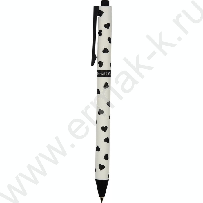 Ручка шар авт ArtClick. Сердечки синяя 0,5мм | Фото 1