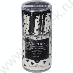 Ручка шар авт ArtClick. Сердечки синяя 0,5мм | Фото 4
