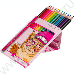 Карандаши  12цв Easycolor | Фото 3