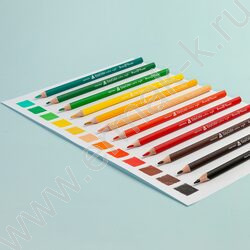 Карандаши  18цв Easycolor | Фото 4