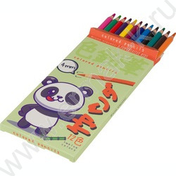 Карандаши пластиковые 12цв Kawall Animals 4вида | Фото 3